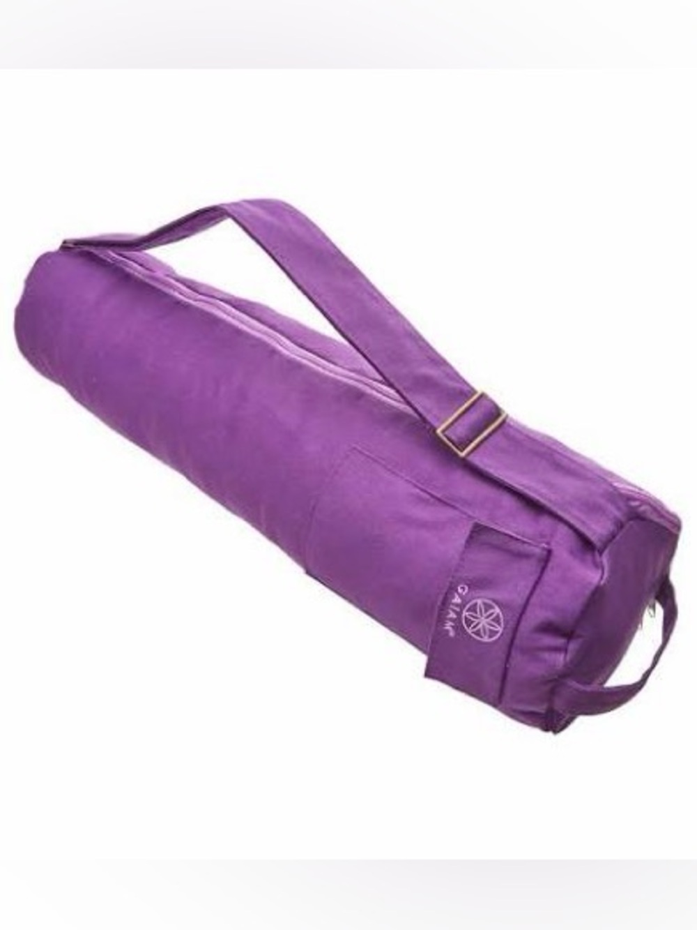 GAIAM Purple Mesh-Trim Yoga Mat Bag - Picture 3 of 6